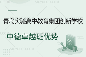 为什么建议学生就读青岛实验高中教育集团创新学校中德卓越班？