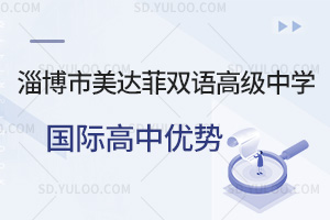 淄博市美达菲双语高级中学国际高中优势一览