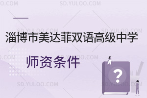 淄博市美达菲双语高级中学师资条件汇总