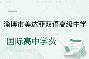 淄博市美达菲双语高级中学国际高中学费是多少?