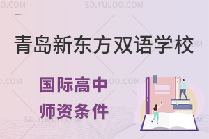 青岛新东方双语学校国际高中师资条件怎么样?