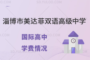 淄博市美达菲双语高级中学国际高中一年学费是多少?