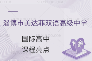 淄博市美达菲双语高级中学国际高中课程亮点有什么? 