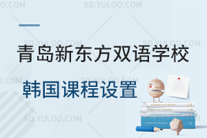 青岛新东方双语学校韩国课程设置是怎样的？
