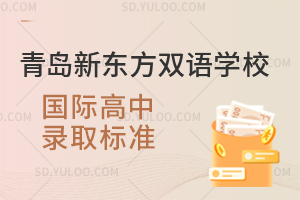 青岛新东方双语学校国际高中录取标准是什么？