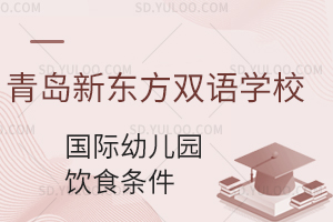青岛新东方双语学校国际幼儿园饮食条件怎么样?