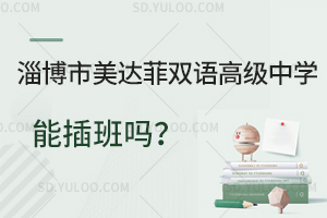 淄博市美达菲双语高级中学能插班吗？