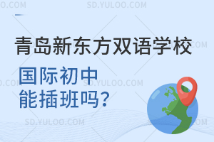 青岛新东方双语学校国际初中能插班吗？