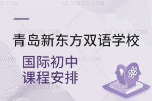 青岛新东方双语学校国际初中课程安排