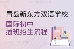 青岛新东方双语学校国际初中插班招生流程