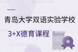 青岛大学双语实验学校3+X德育课程