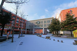 青島通濟(jì)實(shí)驗(yàn)學(xué)校國際部校園冬景