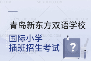 青岛新东方双语学校国际小学插班招生考试