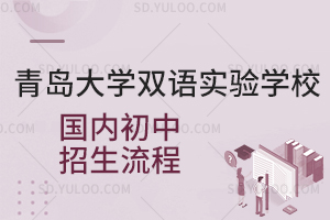 青岛大学双语实验学校国内初中招生流程是怎样的？
