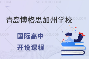 青岛博格思加州学校国际高中开设哪些课程？