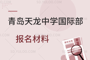 青岛天龙中学国际部报名材料