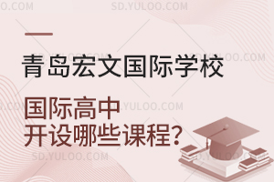 青岛宏文国际学校国际高中开设哪些课程？