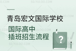 青岛宏文国际学校国际高中插班招生流程
