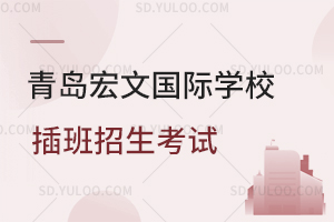 青岛宏文国际学校插班招生考试是怎样的？