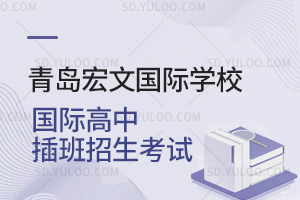 青岛宏文国际学校国际高中插班招生考试是怎样的？