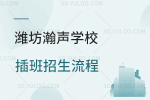 潍坊瀚声学校插班招生流程是怎样的？