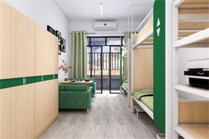 廣鐵一中外國語學校國際部學生宿舍內部圖