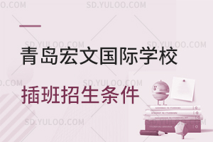 青岛宏文国际学校插班招生条件是怎样的？