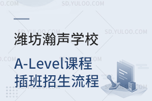 潍坊瀚声学校A-Level课程插班招生流程是怎样的？
