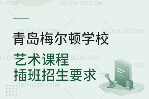 青岛梅尔顿学校艺术课程插班招生要求