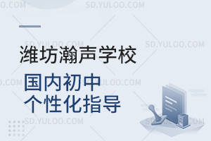 潍坊瀚声学校国内初中个性化指导是怎样的？