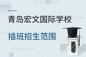 青岛宏文国际学校插班招生范围是怎样的？