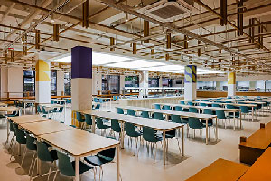 BANZ行中中學(原英澳美學校)食堂