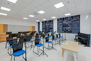 BANZ行中中學(原英澳美學校)音樂教室