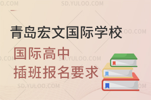 青岛宏文国际学校国际高中插班报名要求是什么？