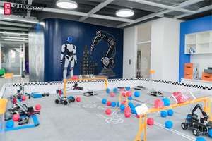 君誠國際雙語學(xué)校AI教室