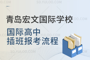 青岛宏文国际学校国际高中插班报考流程是怎样的？