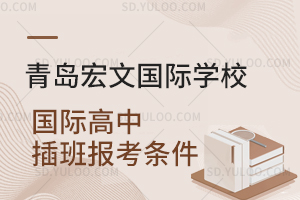 青岛宏文国际学校国际高中插班报考条件是什么？