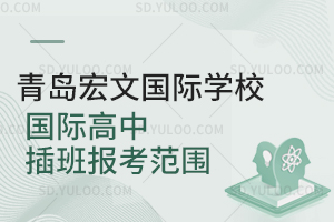 青岛宏文国际学校国际高中插班报考范围是怎样的？