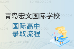 青岛宏文国际学校国际高中录取流程是怎样的？